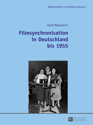 cover image of Filmsynchronisation in Deutschland bis 1955